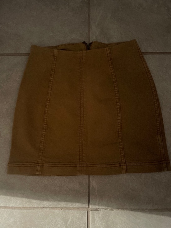 Free People Dresses & Skirts - Free people mustard yellow mini skirt